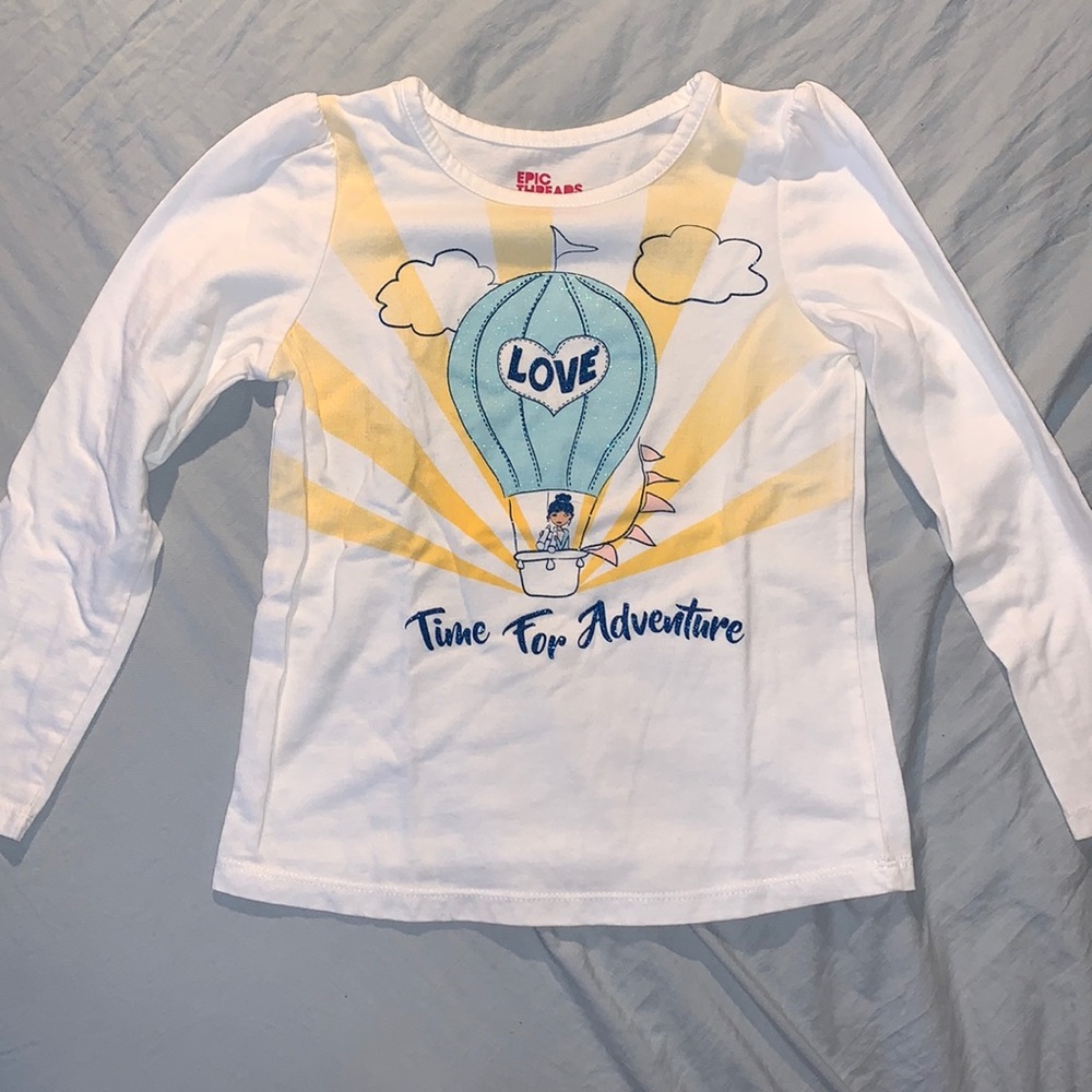 Epic Threads “time for adventure” long sleeve tee